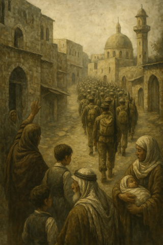 تصمیم کشور های عربی مبنی بر ورود ارتشهای نظامی خود به فلسطین1948م