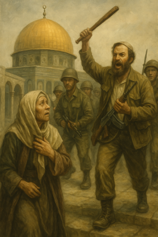 یورش شهرک نشین ها به مسجد الاقصی 1982م