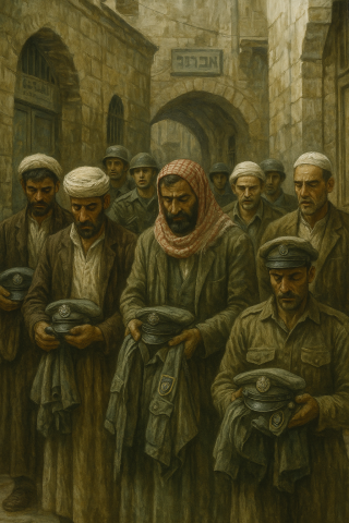 استفعای کارمندان فلسطینی اداره پلیس اسرائیل