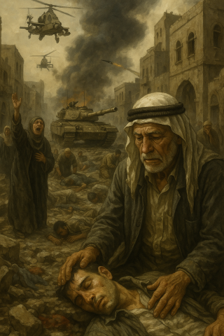 کشتار خان یونس در نوار غزه 2002م