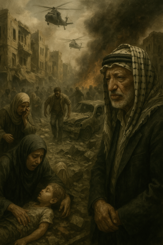 کشتار شریان القطاع یکی از محلات غزه 2003م