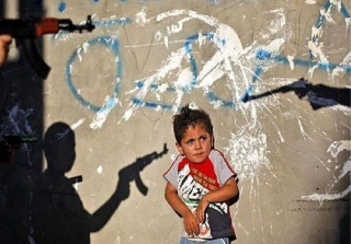 شهادت 3 کودک فلسطینی در حال بازی 2005